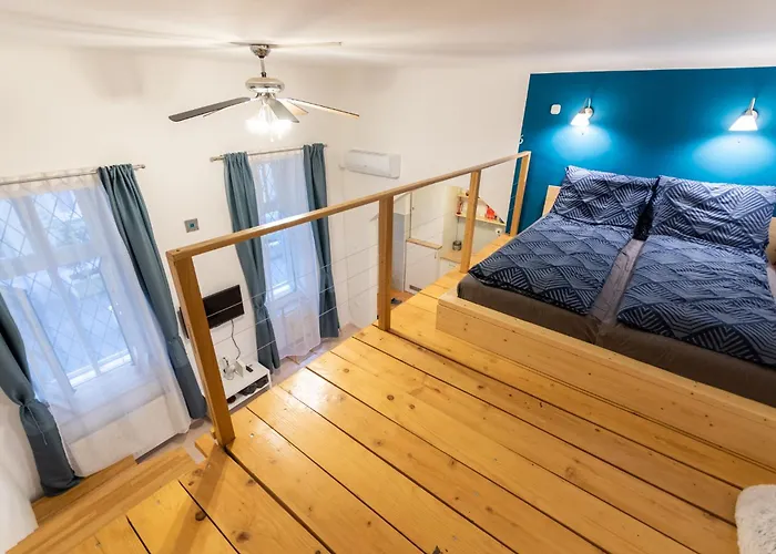 Apartament Blue & Wood Loft In Soul Budapeszt
